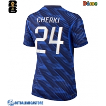 Fotballdrakt Dame Frankrike Rayan Cherki #24 Hjemmedrakt VM 2026 Kortermet